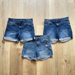 Gap Kids girls denim shorts size 14